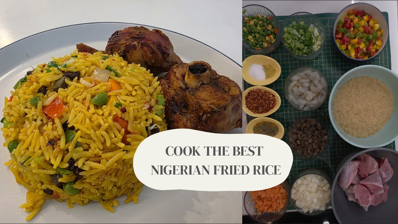 COOK THE BEST NIGERIAN FRIED RICE | THATCIYBABE