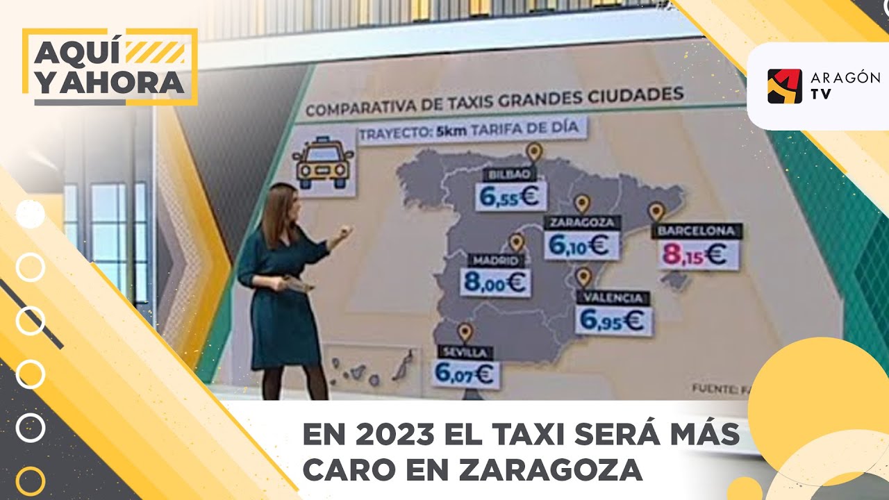 En 2023 el taxi será más caro en Zaragoza
