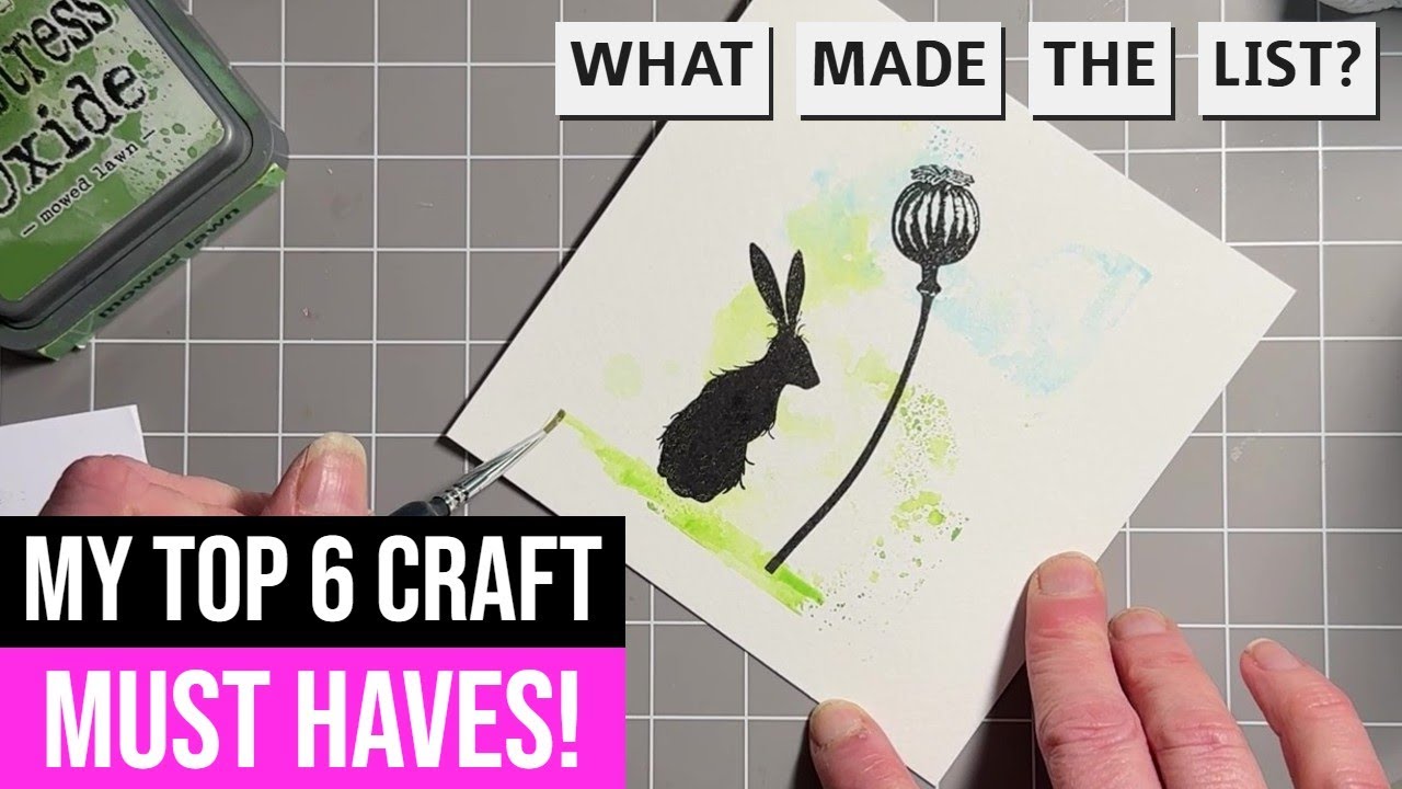 6 Craft Room Must Haves and HOW I Use Them #pickyoursix