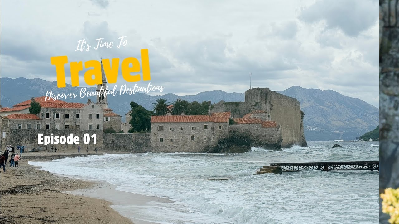 Budva Old Town 4K Walking Tour