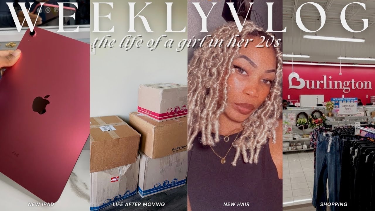 VLOG: Life After Moving to Atlanta Alone (GSU, events, Apple Store run, a LOT of Shopping & more)