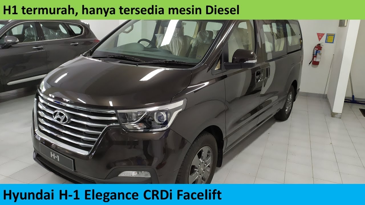 Hyundai H1 Elegance CRDi Facelift review - Indonesia
