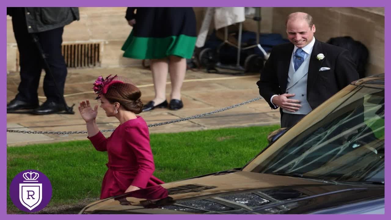 Mariage de la princesse Eug&eacute;nie : ce geste tendre de Kate Middleton envers le prince William