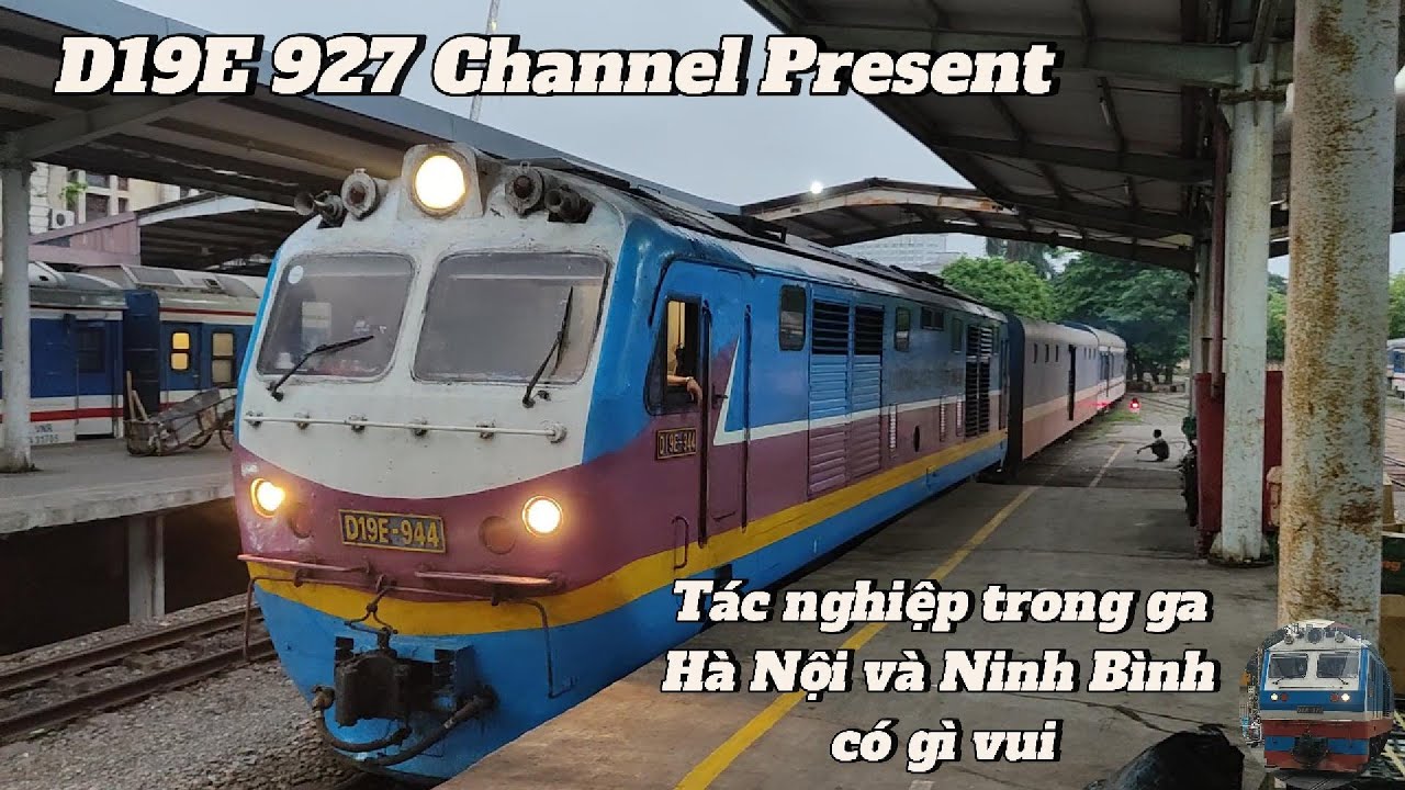 Quay tàu tại ga Hà Nội và ga Ninh Bình có gì vui?