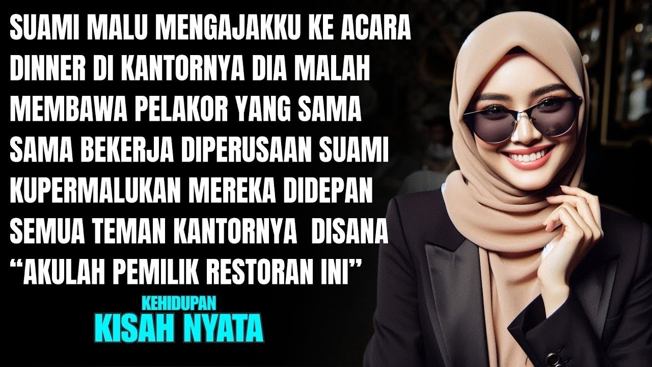 SUAMI MALU AJAK AKU DINNER KANTOR MALAH BAWA PELAKOR AKU PERMALUKAN MEREKA DIDEPAN SEMUANYA