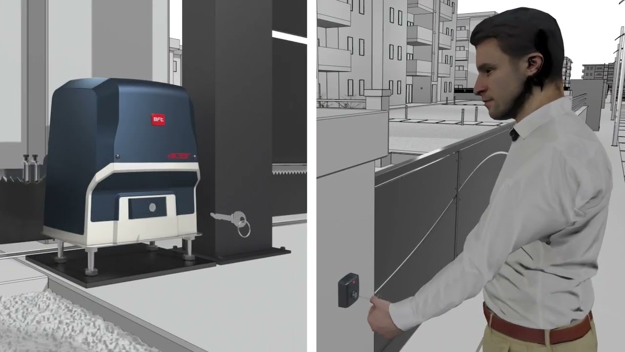 BFT Ares Veloce Smart BT Automatic Sliding Gate Opener &ndash; Overview, Features, & Demonstration