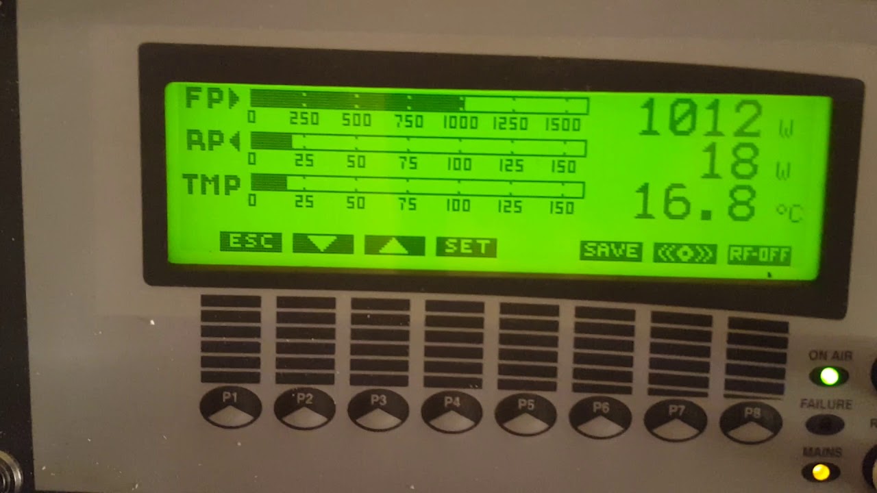 Elenos 1kW  FM Broadcast transmitter ETG1000