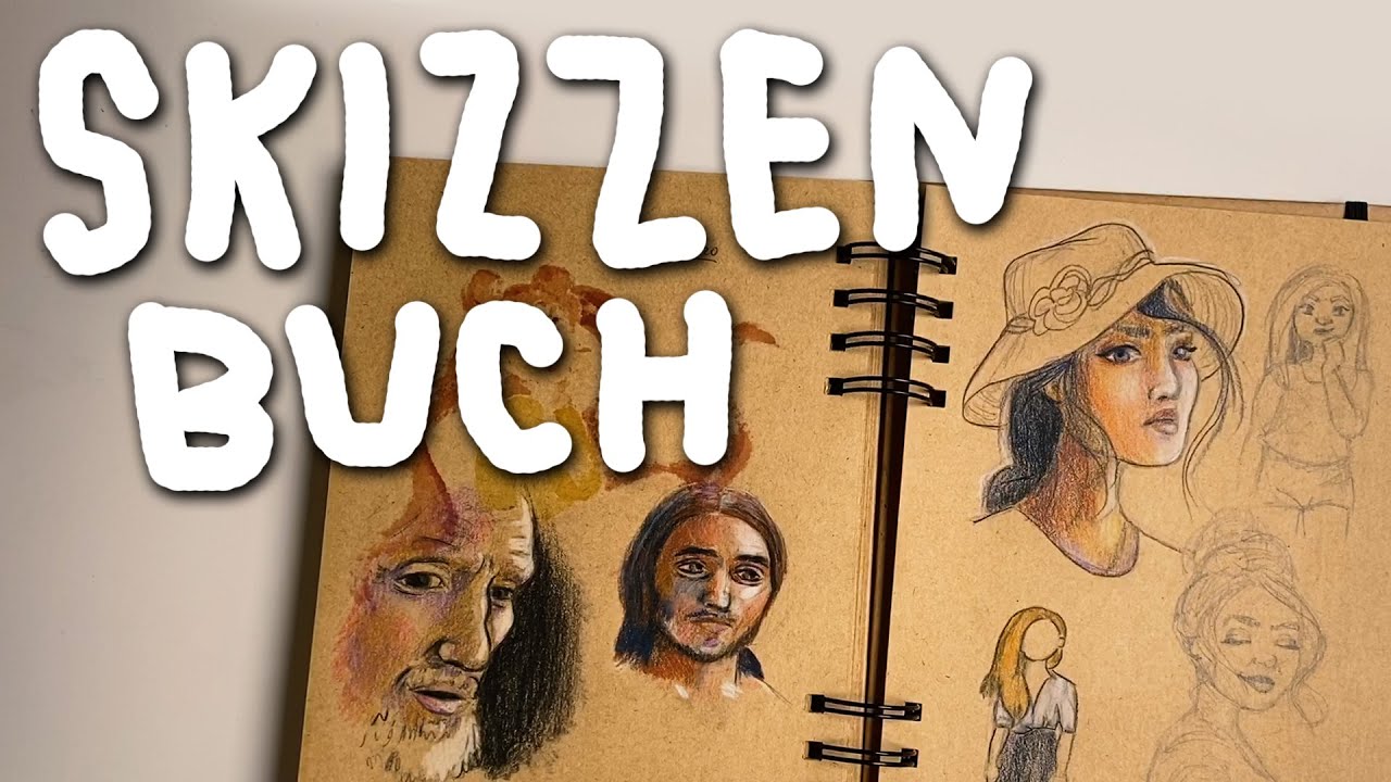 Sketchbook Tour | Endlich ist das Skizzenbuch voll! (deutsch/German)