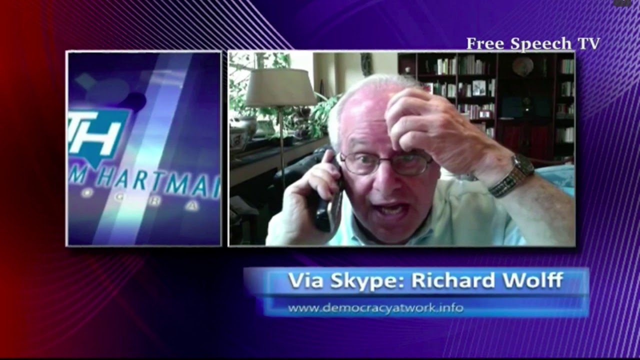 Richard Wolff with Thom Hartmann on stock buybacks, tax reform, and Catalonia crisis
