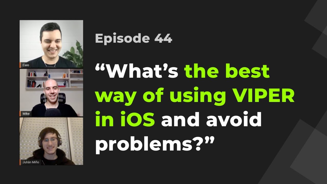 Understand VIPER in iOS for good & stop using template solutions | iOS Dev Live Mentoring