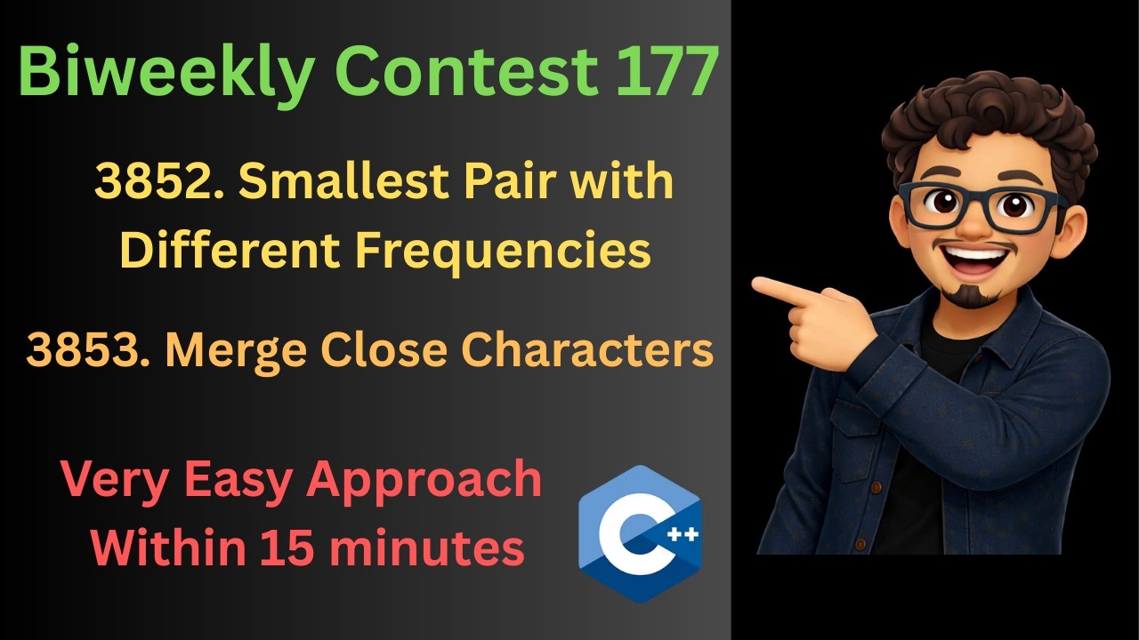 Biweekly Contest 177. Q1 and Q2 Very Easy approach  Within 15 minutes in c++.