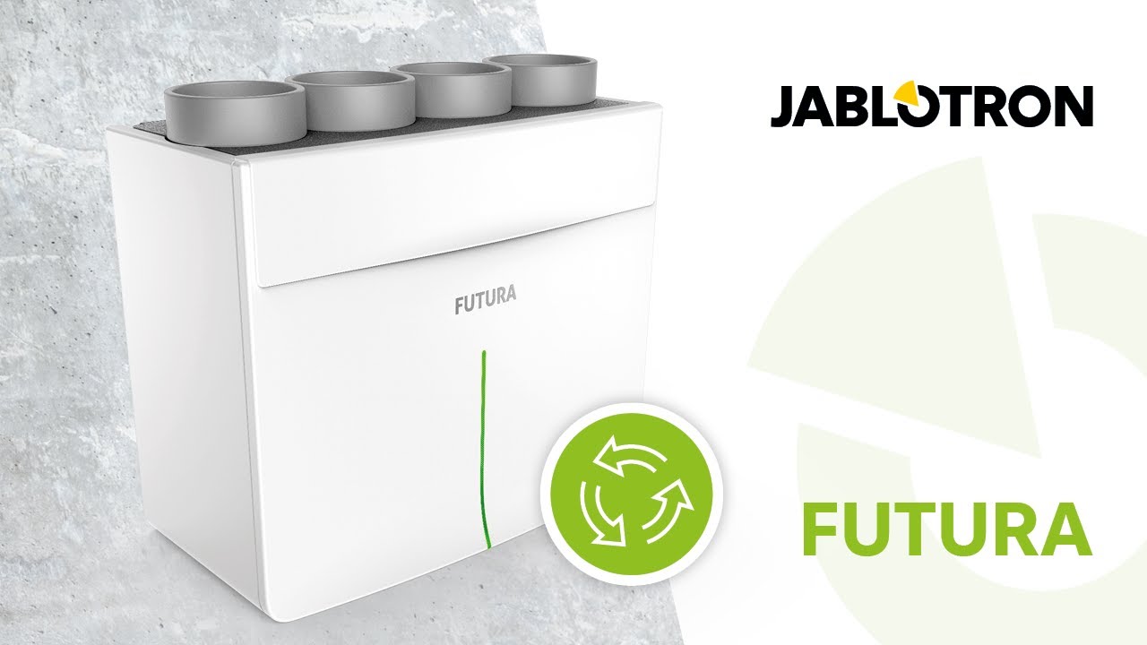 JABLOTRON rekuperačn&iacute; jednotka Futura