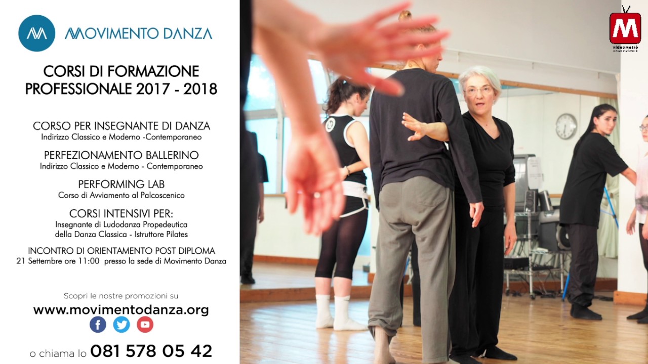 Promo Movimento Danza - Corsi Formazione 2017/2018