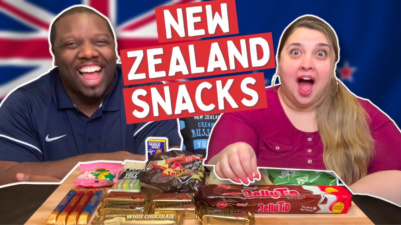 Americans Try New Zealand Snacks For The VERY FIRST Time! [Food Review]