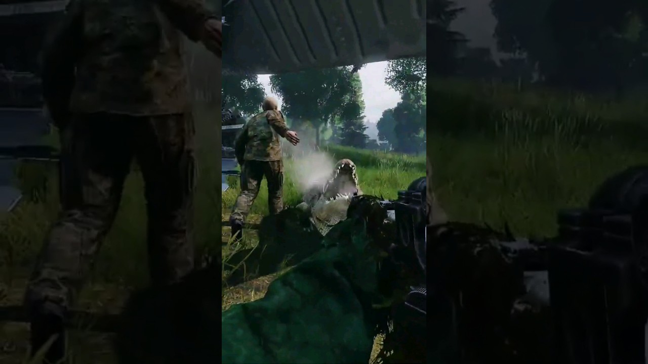DayZ When Crocs ATTACK!! On The Latest Map Anastara...