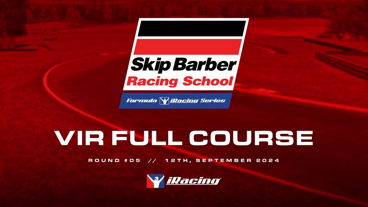 Skip Barber Formula iRacing Series | Round 5 | Virginia International Raceway