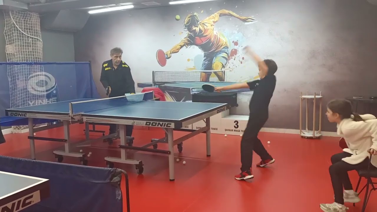 Masa Tenisi 6. Ders