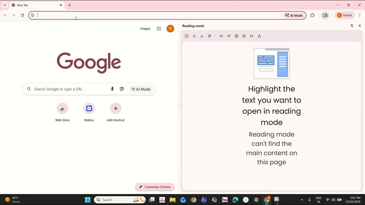 How to Customize Chrome.