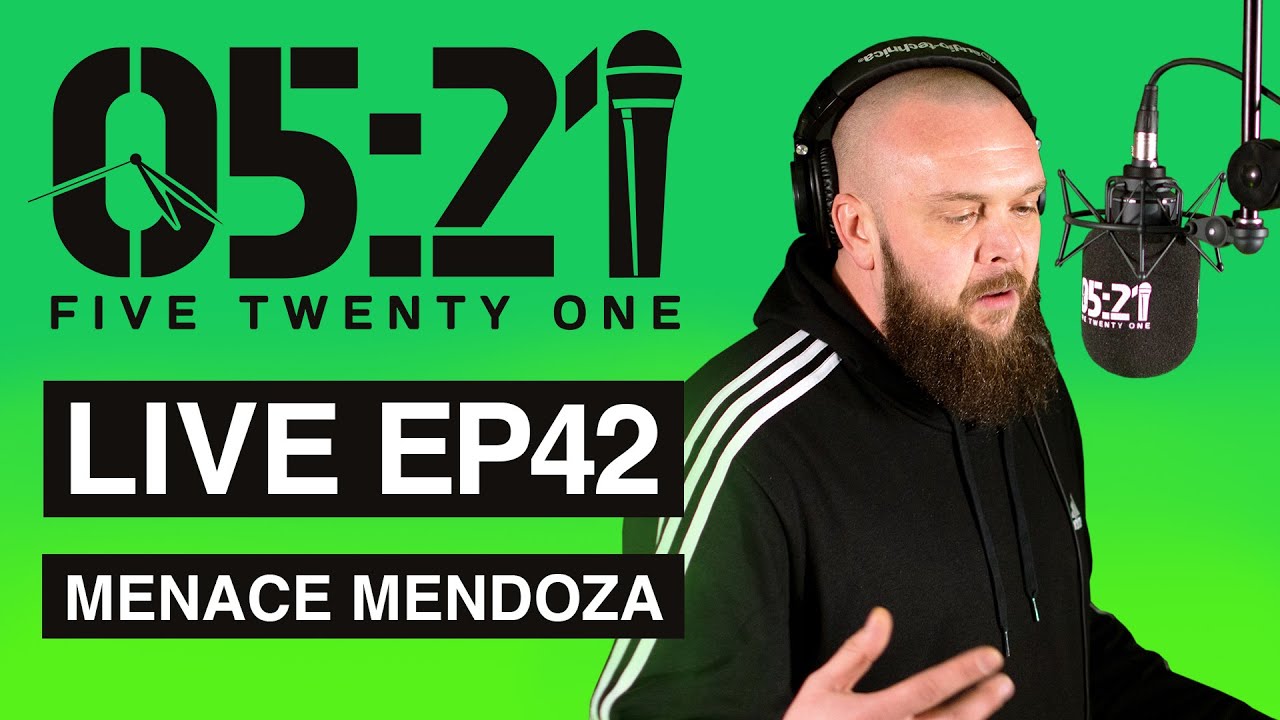 LIVE EP42 : MENACE MENDOZA (DARK SIDE OF THE MOON - DSOTM) (Artist, MC, UK Hip Hop, Hip Hop)