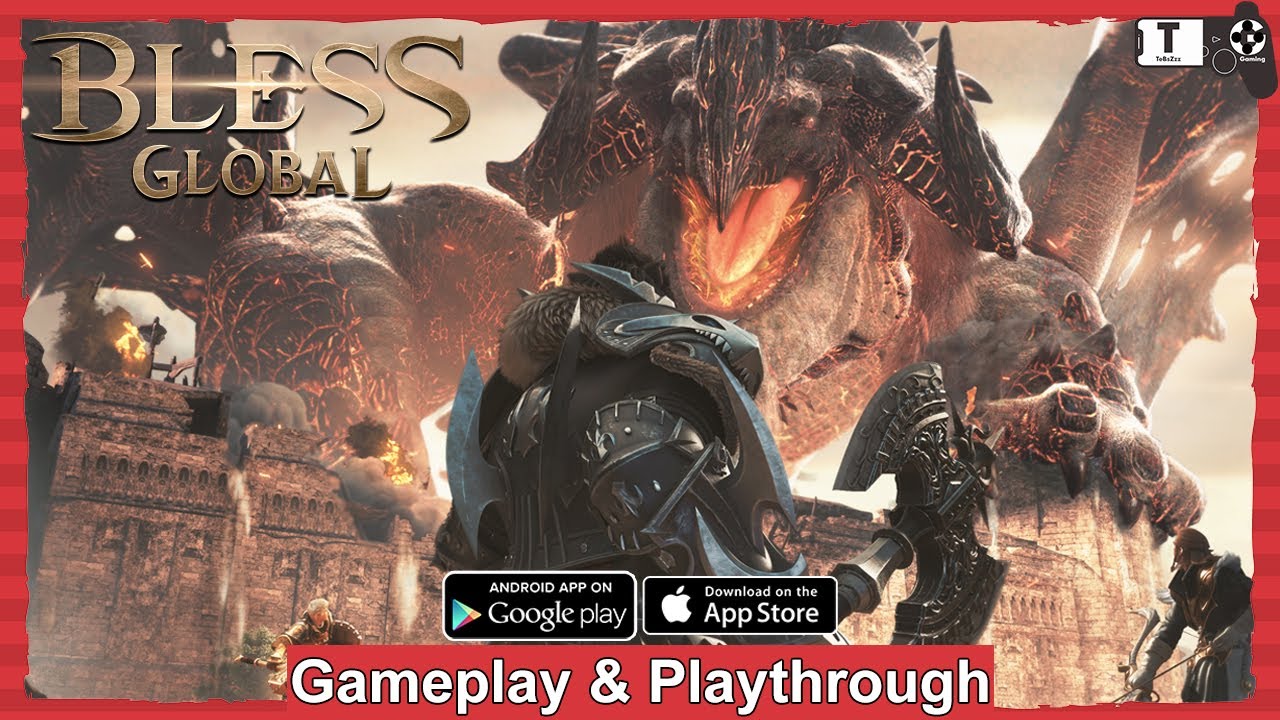 Bless Global Gameplay Android iOS NFT Game P2E MMORPG