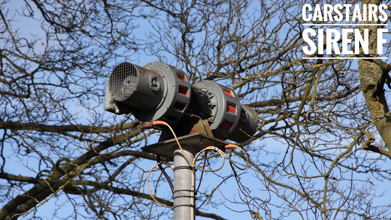 Carstairs State Hospital - the Carstairs Junction Siren Test