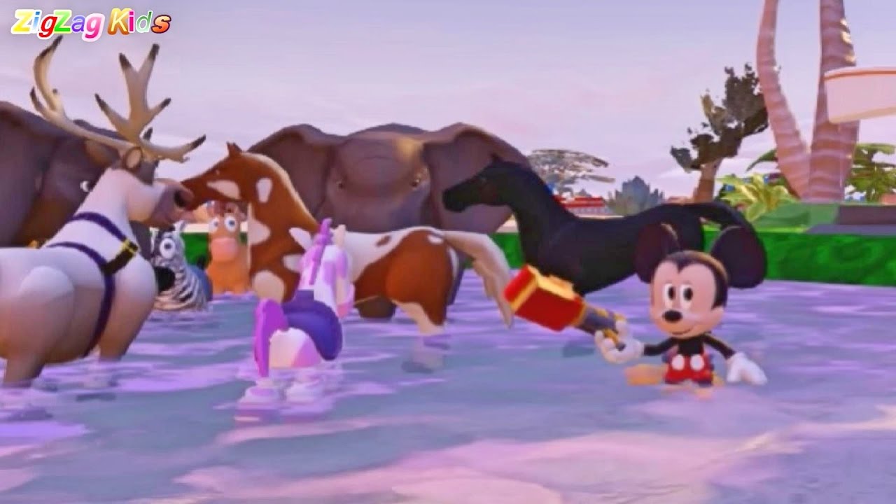O Rato Mickey | Desert Animal Delivery Disney Infinity | Episode 25 | ZigZag