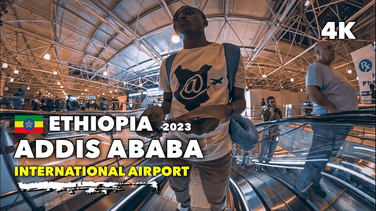 🇪🇹Ethiopia Transit at Addis Ababa (Bole) International Airport 4K