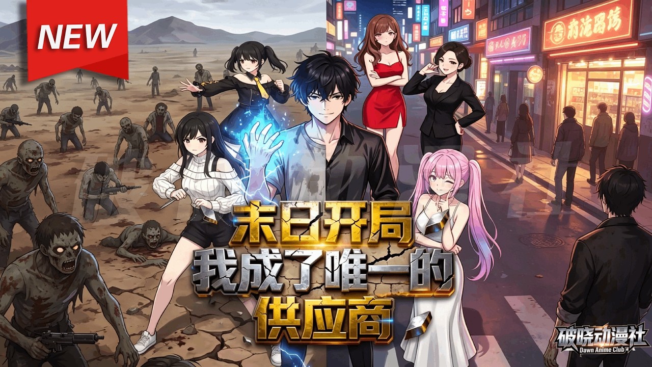 MULTISUB📢新番上线《末日开局，我成了唯一的供应商》第1~61集丨双界穿梭当倒爷！现代硬通货换末日晶核，一路扫货逆袭，称霸现实与末日！#漫剧 #破晓动漫社
