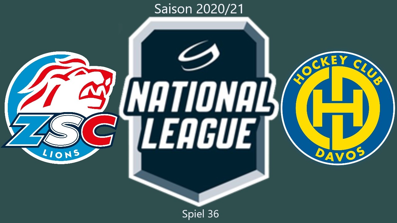 NHL21 | ZSC Lions - HC Davos | Spiel 36 | National League 2020/21