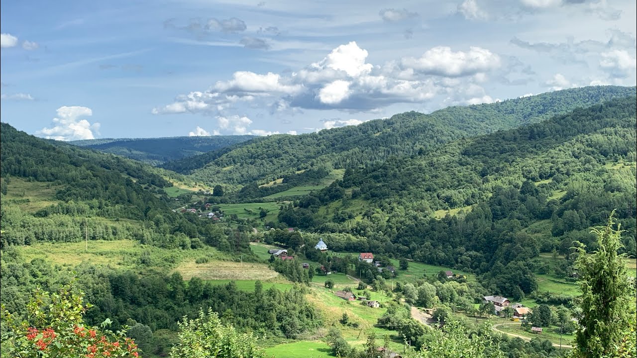 Східниця-Рибник, мальовничі краєвиди Карпатських гір