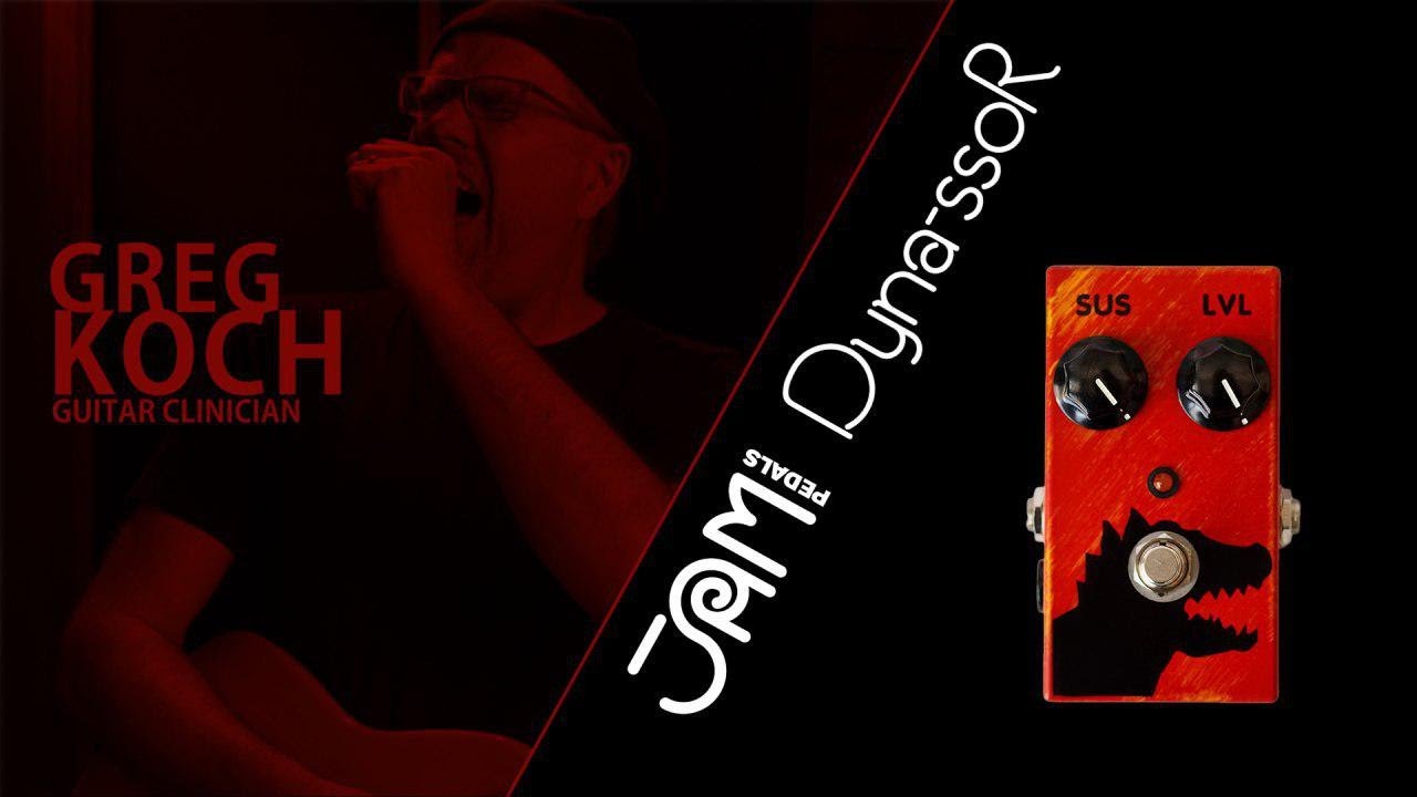 JAM pedals | Dyna-ssoR video demonstration by Greg Koch