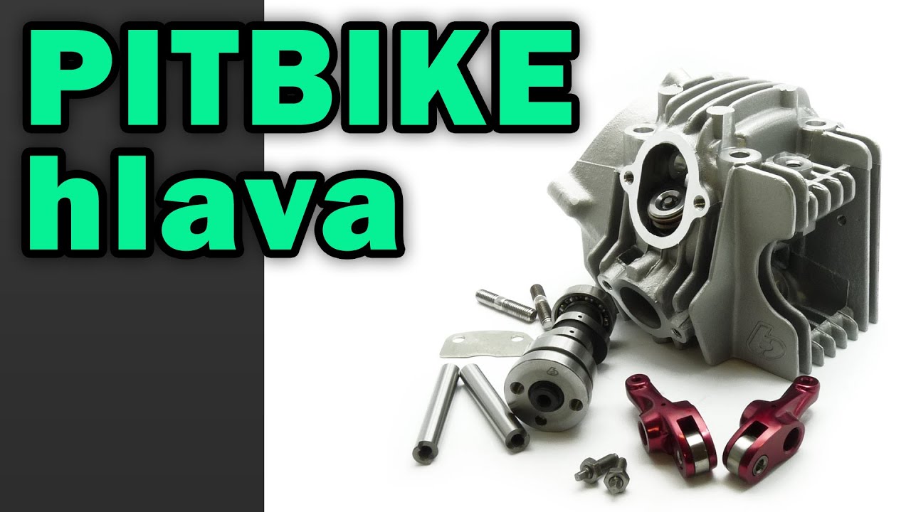 Jak složit pitbikový motor YX 140 - část 4. - Hlava, vačka a ventily.