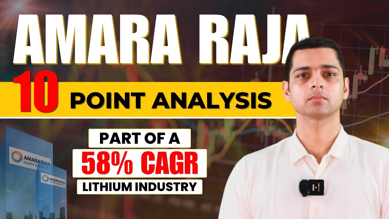 Amara Raja - 10-Point Analysis & Exide Comparison | Rare Earth Supply Impact
