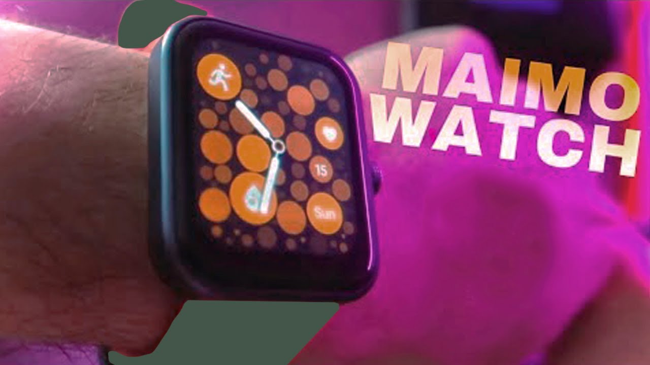 НОВЫЙ ФИТНЕС ТРЕКЕР ЧАСЫ Maimo Watch обзор функций