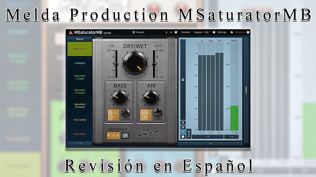 ⚡Melda Production MSaturatorMB⚡ -Revisi&oacute;n en Espa&ntilde;ol-