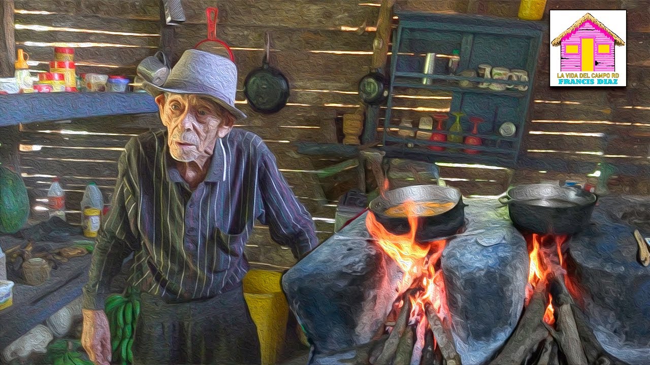 ESTE ABUELO SE DISPONIA A COCINAR PARA SU HERMANO DE 103 AÑOS
