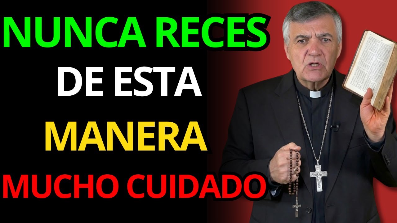 NUNCA RECES ASÍ O DIOS NO TE OIRÁ | Padre Santiago Martín