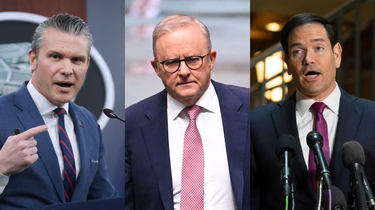 Albanese government’s leadership ‘failing dreadfully’ compared to Hegseth and Rubio