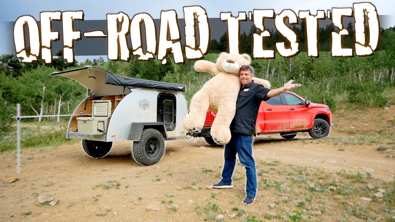 Can It Survive? I Put This Teardrop Off-road Trailer Through a Battery of Off-Road Tests!