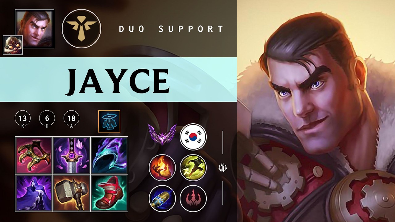 Jayce Support vs Blitzcrank - KR Master Patch 26.05