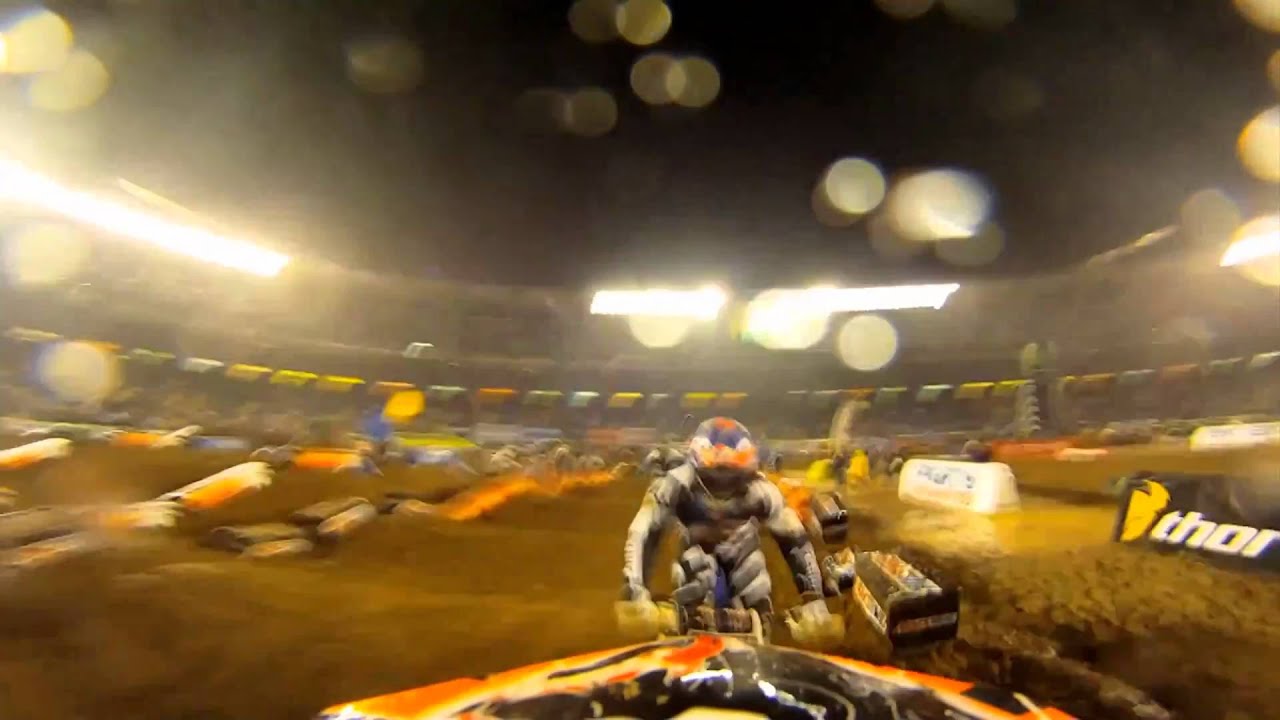 GoPro HD: Mike Alessi Race - San Diego Monster Energy Supercross 2011