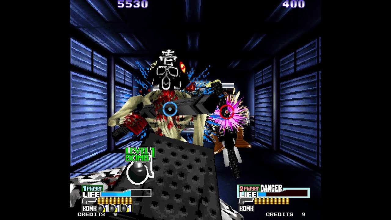 Beast Busters: Second Nightmare arcade 2 player Co-op