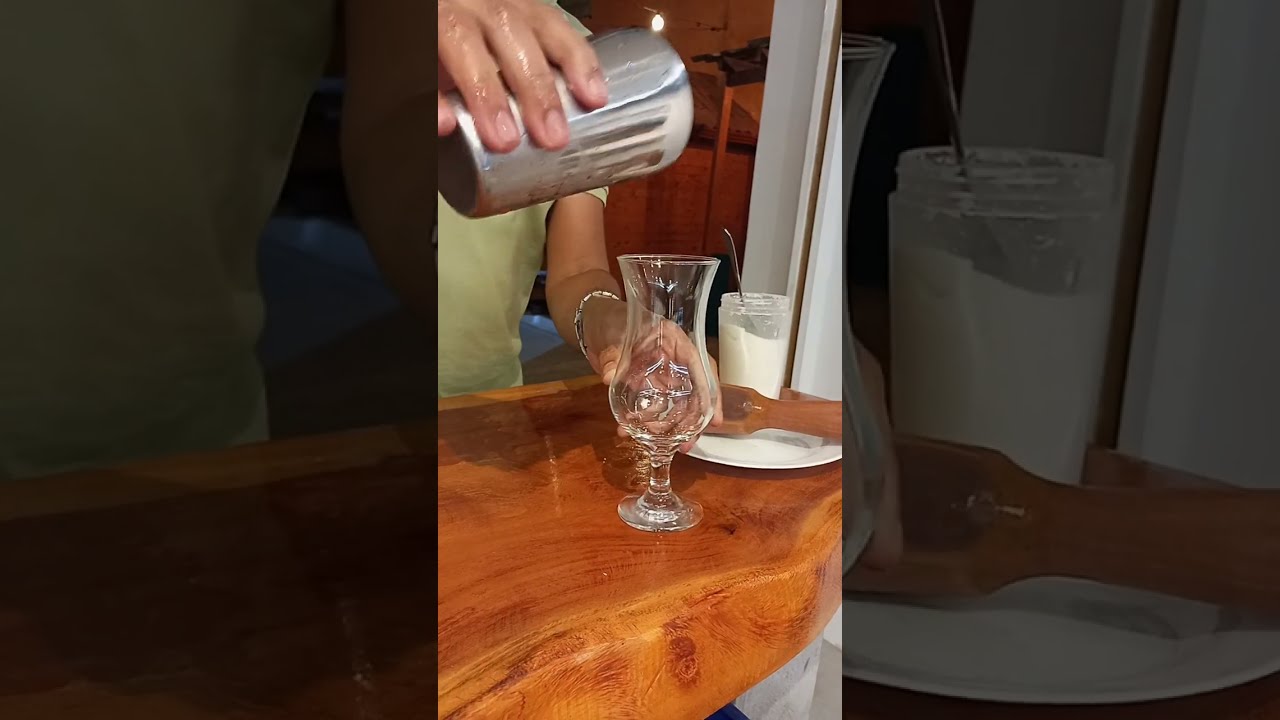como fazer drinks colorido em camadas.