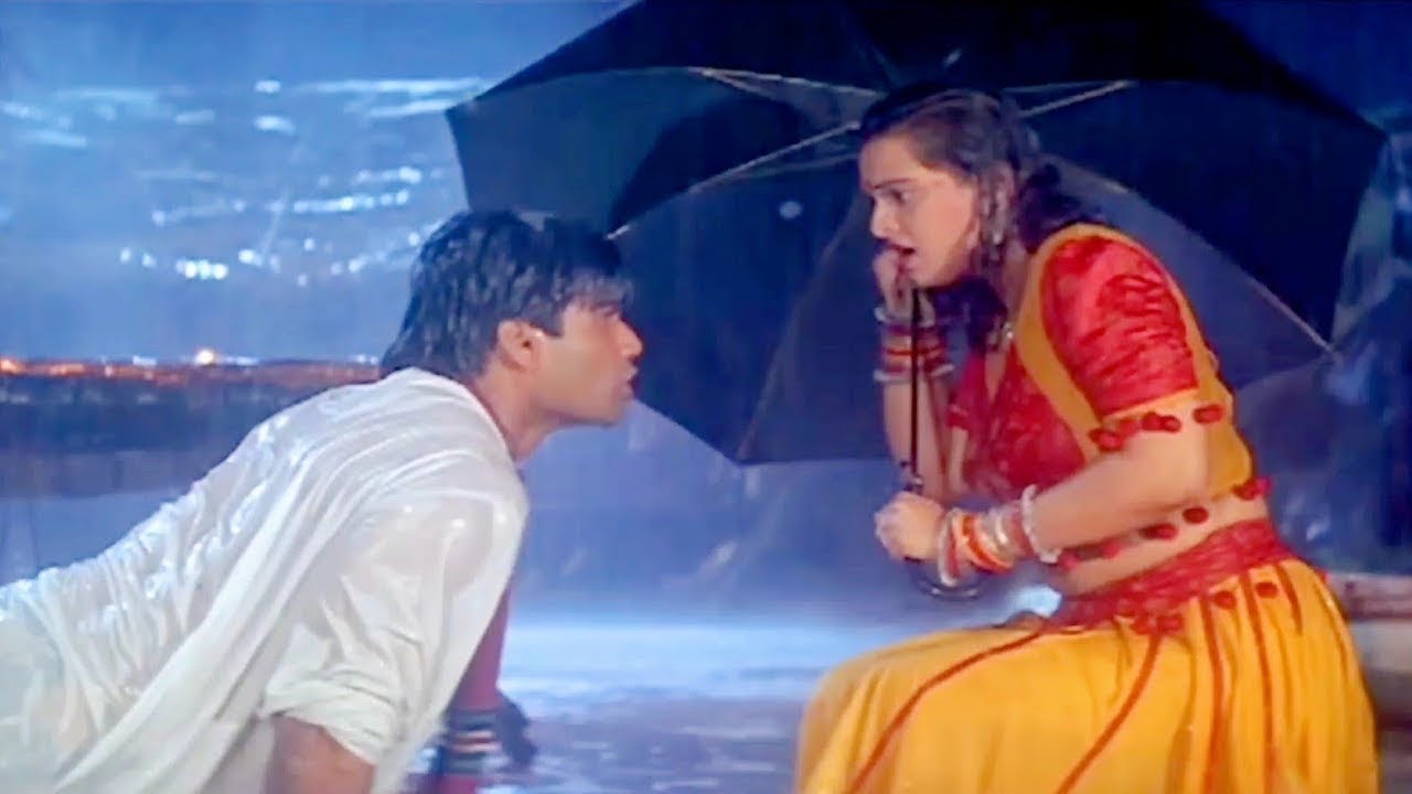 Chhatri Na Khol Barsaat Mein - Lyrical | Gopi Kishan | Kumar Sanu, Poornima | 90's Romantic Song