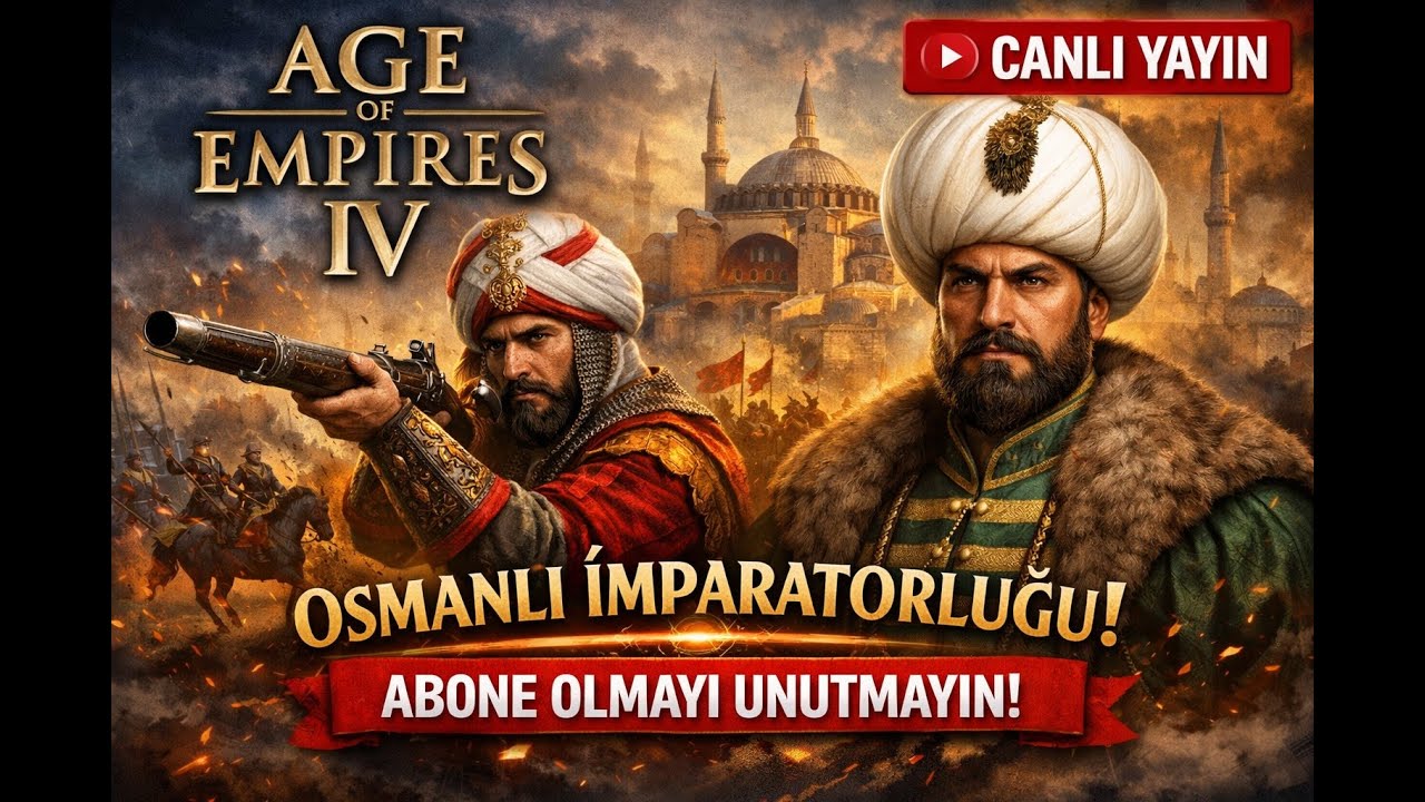 AGE OF EMPIRES IV – OSMANLI İMPARATORLUĞU CANLI
