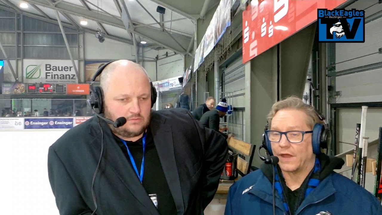 Eishockey Live BlackEagles Reutlingen vs Baden Rhinos (27.02.2026)