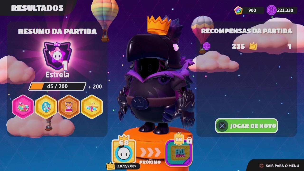 Corvo do vazio #12 👑 (rank C6) Fall Guys