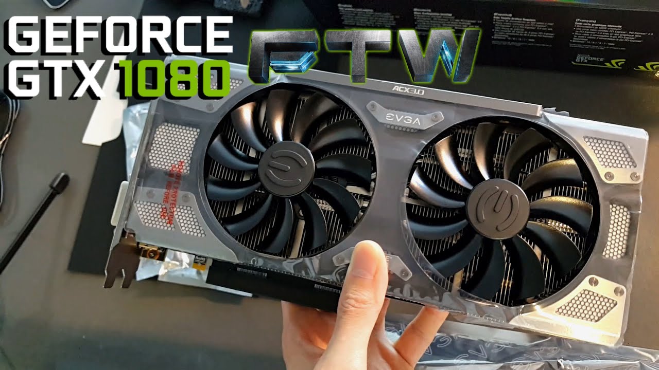 Suraci Unboxes: EVGA GeForce GTX 1080 FTW Gaming Edition ACX 3.0 #PC