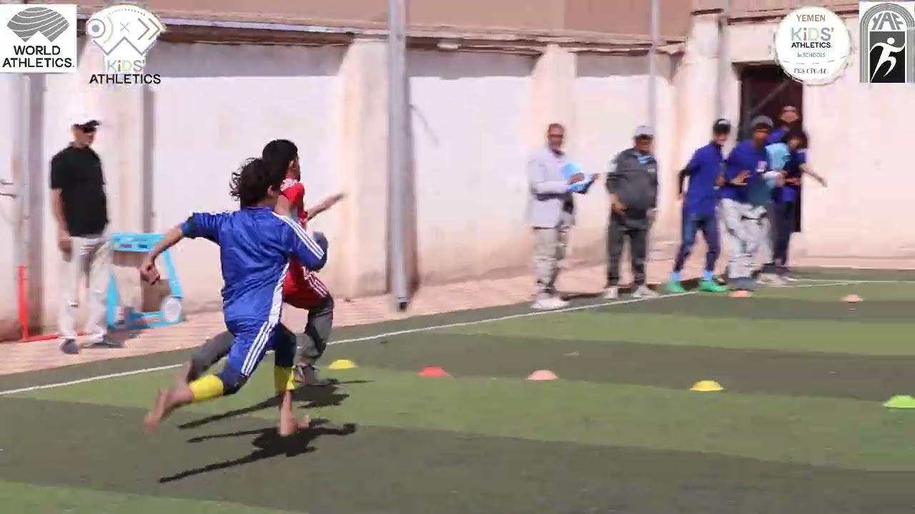 الفيديو الثاني من مهرجان ألعاب القوى الختامي التنافسي للصغار بين طلاب مدارس محافظة ذمار يناير 2026
