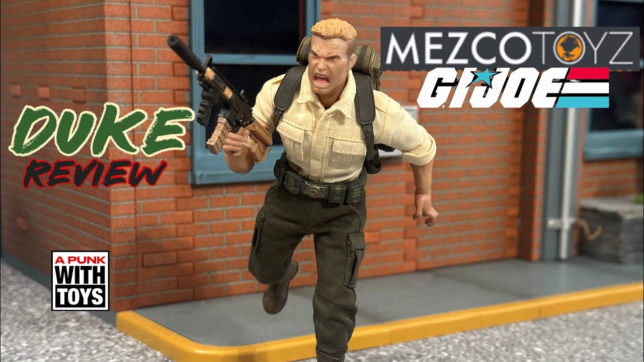 Gi Joe Mezco Duke Review